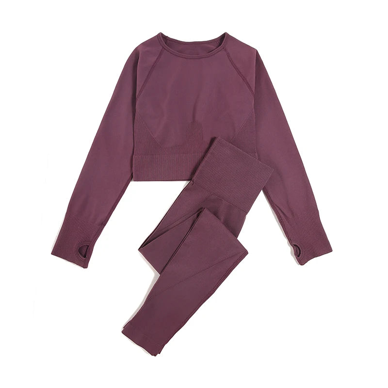 Women Fitness Tracksuits Sports Two/ Three/ Four Piece Set