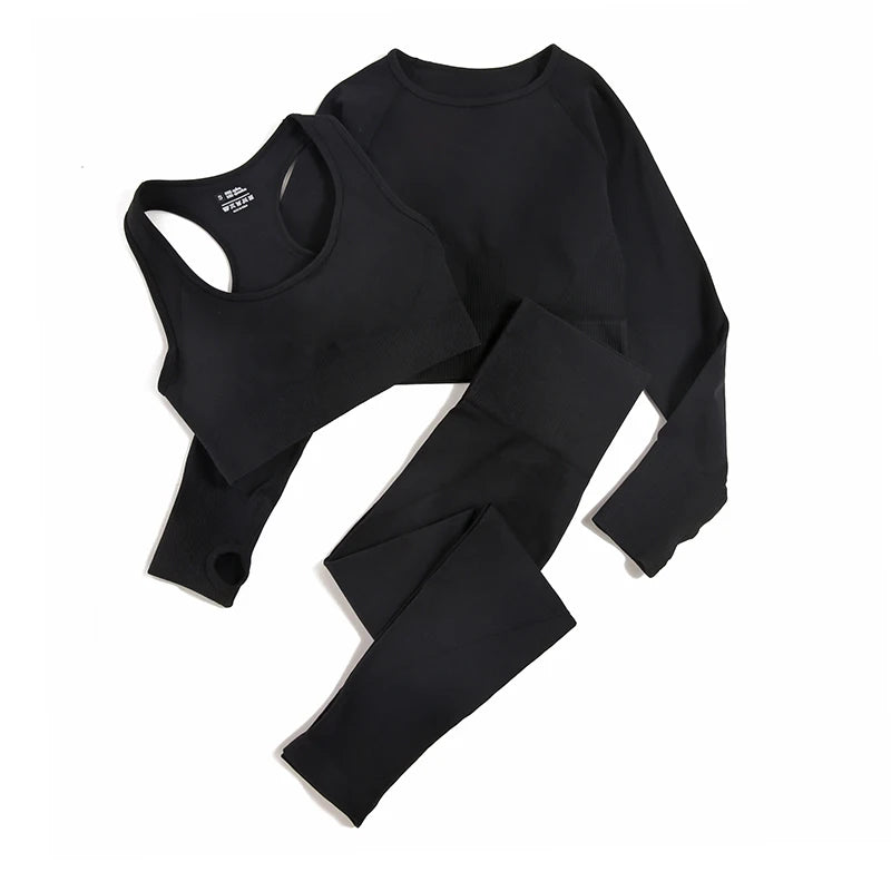 Women Fitness Tracksuits Sports Two/ Three/ Four Piece Set