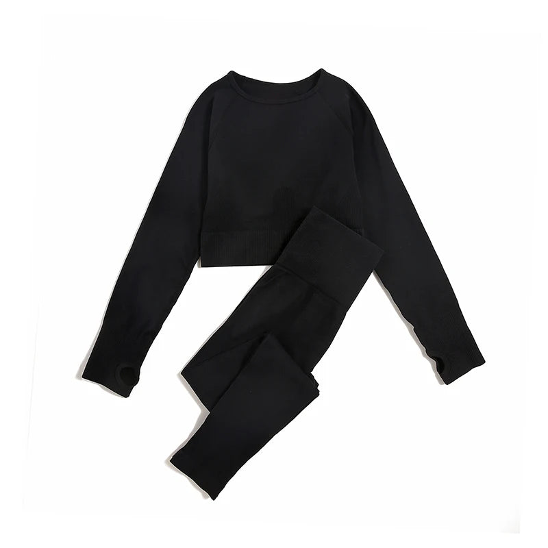 Women Fitness Tracksuits Sports Two/ Three/ Four Piece Set