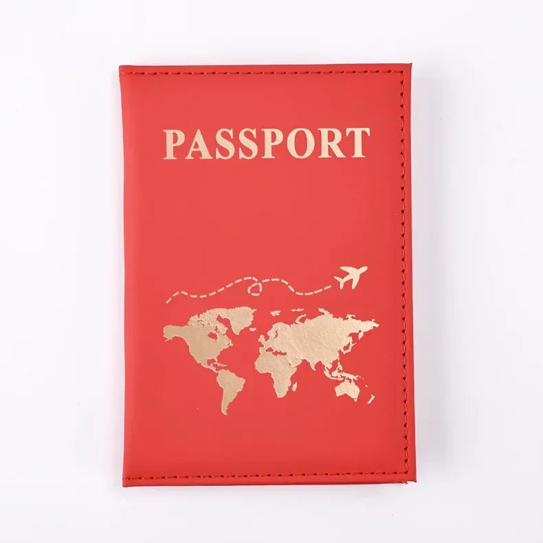 PU Leather Passport Holder