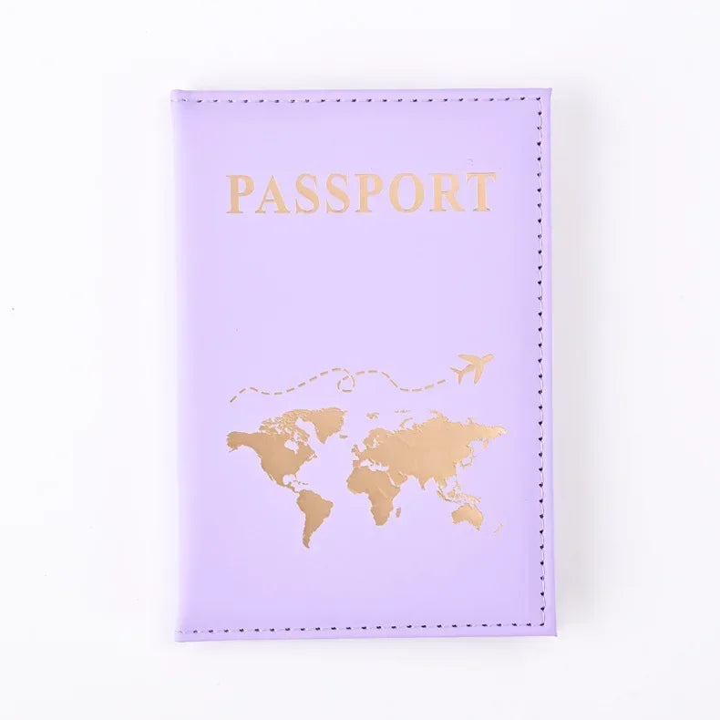 PU Leather Passport Holder