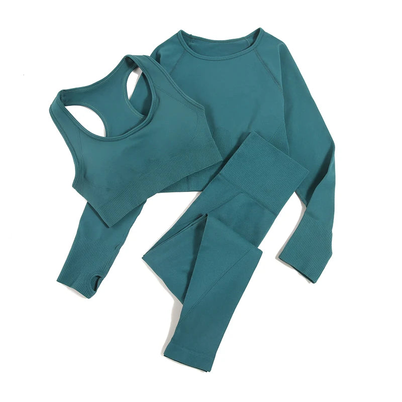 Women Fitness Tracksuits Sports Two/ Three/ Four Piece Set