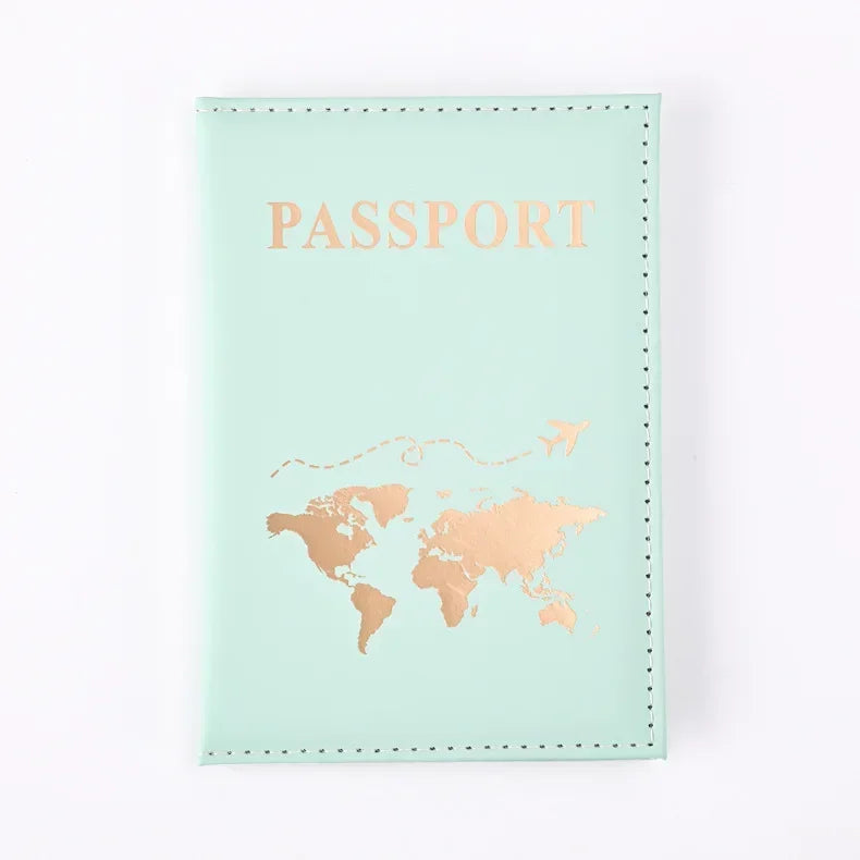 PU Leather Passport Holder