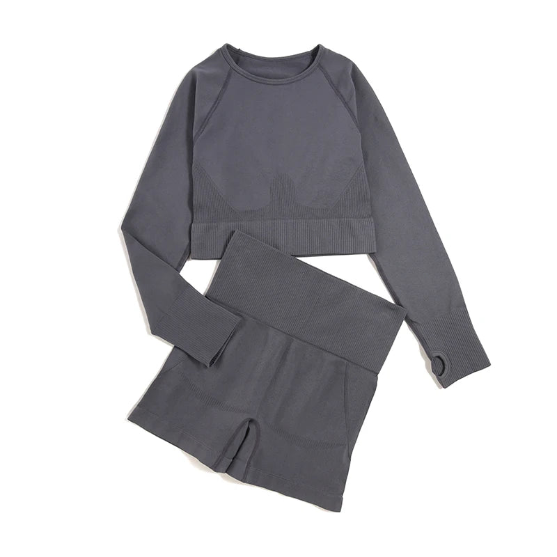 Women Fitness Tracksuits Sports Two/ Three/ Four Piece Set