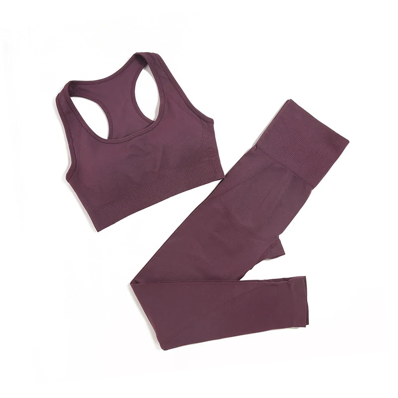 Women Fitness Tracksuits Sports Two/ Three/ Four Piece Set