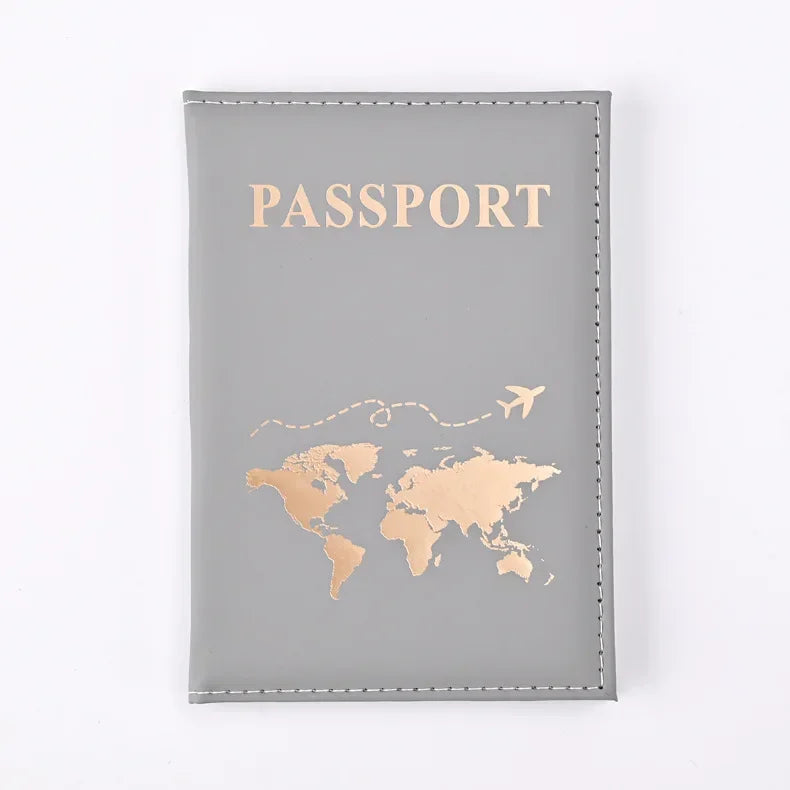 PU Leather Passport Holder