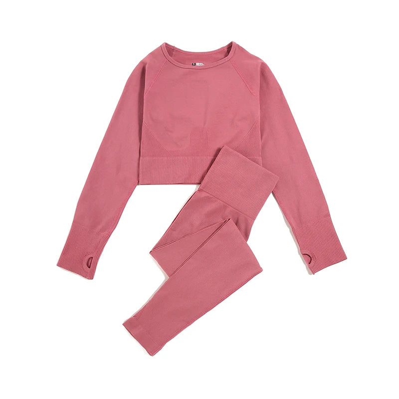 Women Fitness Tracksuits Sports Two/ Three/ Four Piece Set