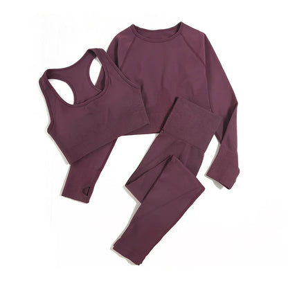 Women Fitness Tracksuits Sports Two/ Three/ Four Piece Set