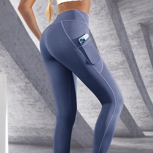 High Waist Women's Leggings/Tights With Pockets