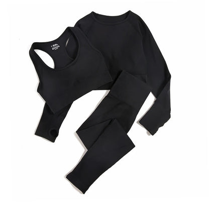Women Fitness Tracksuits Sports Two/ Three/ Four Piece Set