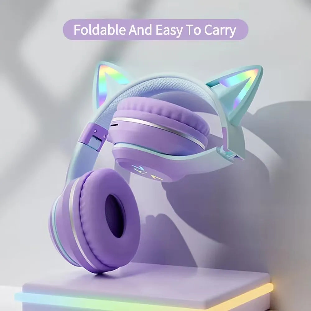 RGB Kids Wireless Headphones