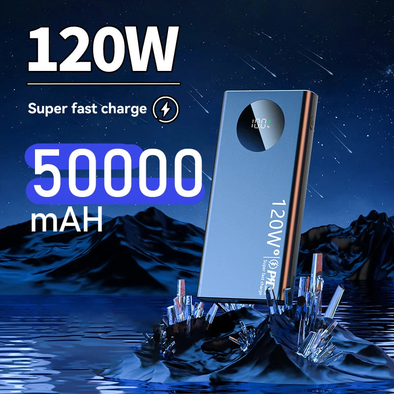 High-Capacity Travel Power Bank