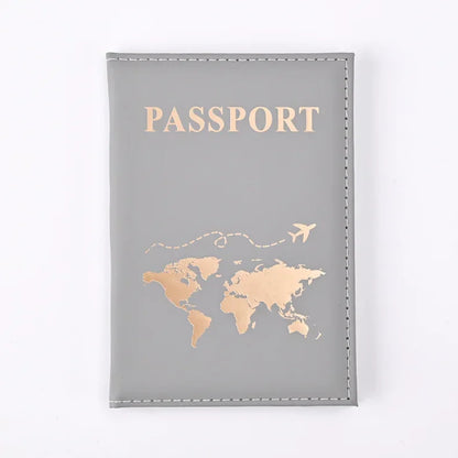 PU Leather Passport Holder