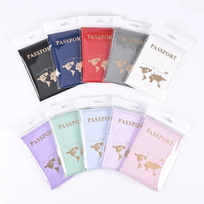 PU Leather Passport Holder